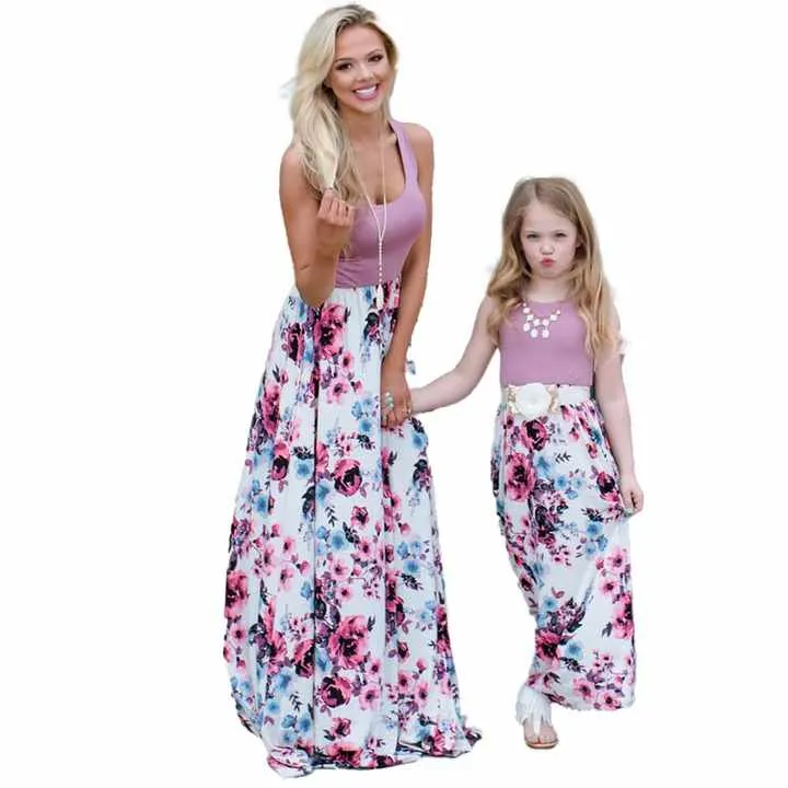 طقم الام مع البنت - Mother and daughter set