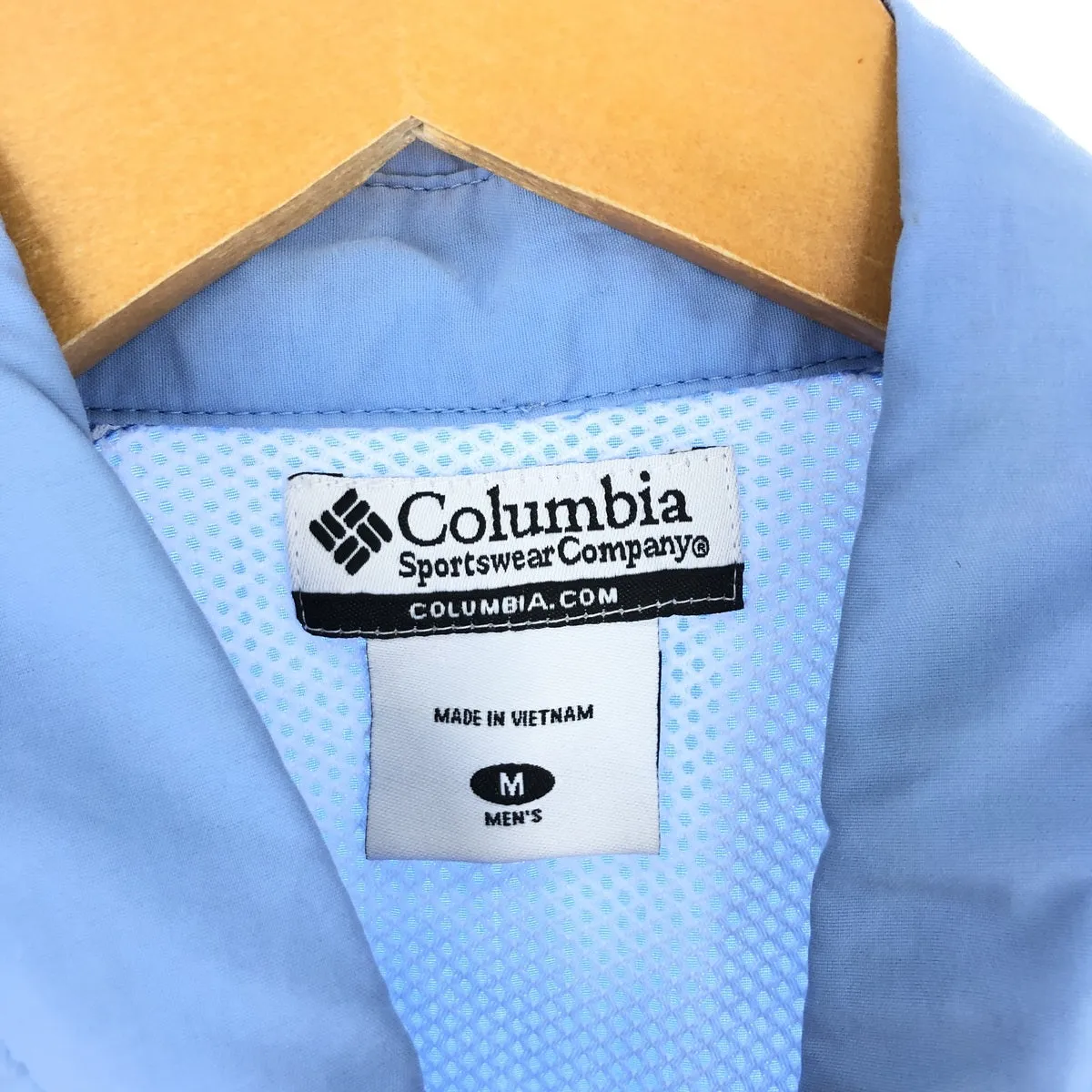 00'S Columbia PFG UPF30  Button-down Long Sleeve Fishing Shirt Men's M Mesh Liner /eaa431623