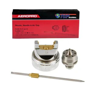 1.4 Needle, Nozzle, Air Cap Set for The G6600 Series Spray Gun