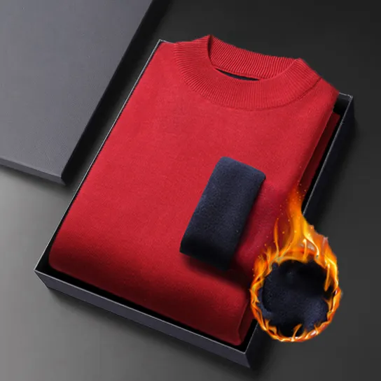 🎯2025 New Arrival✨Men's Turtleneck Sweater-Fine inner fleece🔥Warm and Comfortable🔥