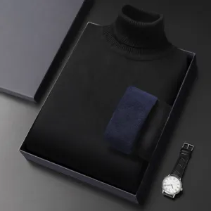 🎯2025 New Arrival✨Men's Turtleneck Sweater-Fine inner fleece🔥Warm and Comfortable🔥