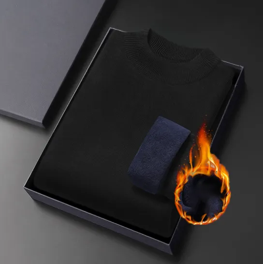 🎯2025 New Arrival✨Men's Turtleneck Sweater-Fine inner fleece🔥Warm and Comfortable🔥
