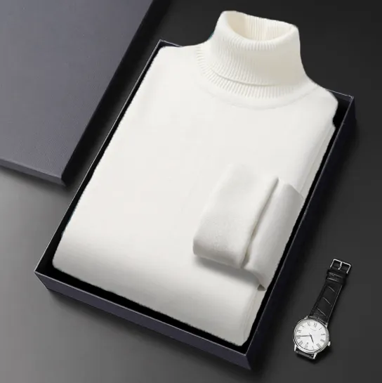 🎯2025 New Arrival✨Men's Turtleneck Sweater-Fine inner fleece🔥Warm and Comfortable🔥