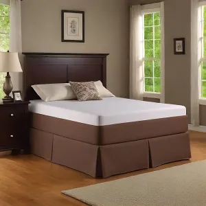 22 Inches Drop Bed Skirt Chocolate Egyptian Cotton 1000TC