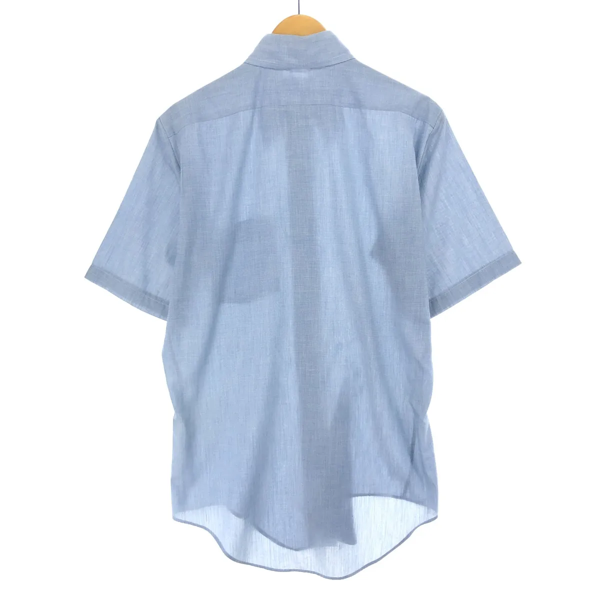 70'S Arrow Button-down short-sleeve polycotton shirt, men's L, vintage / eaa441576