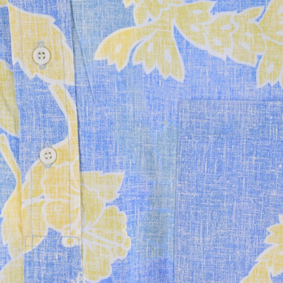 80'S Reyn Spooner Gold Tag Nude Tag All-Over Print Pullover Button-Down Hawaiian Aloha Shirt Made in Hawaii Men's XL /eaa266794
