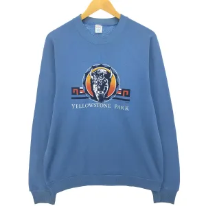80'S Russell JERZEES Jerseys Printed Sweatshirt Trainer Made in USA Men's L Size Vintage /eaa468178
