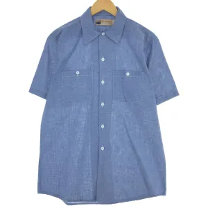 90'S BIG MAC short sleeve work shirt, made in USA, men's M, vintage /eaa436704