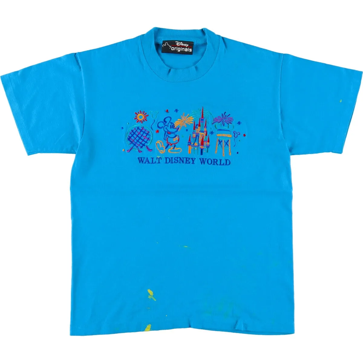 90'S DISENY ORIGINALS DISNEY Disney Character Embroidered T-Shirt Men's M Vintage /eaa432876