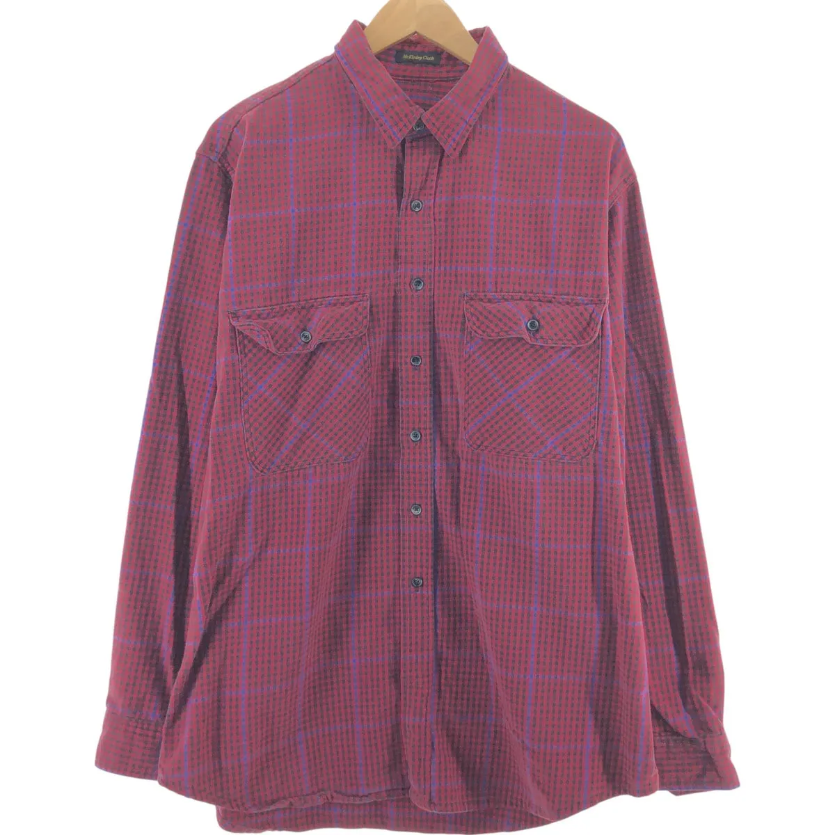 90'S Eddie Bauer Long Sleeve Light Nell Check Shirt Men's XL Vintage /eaa506809