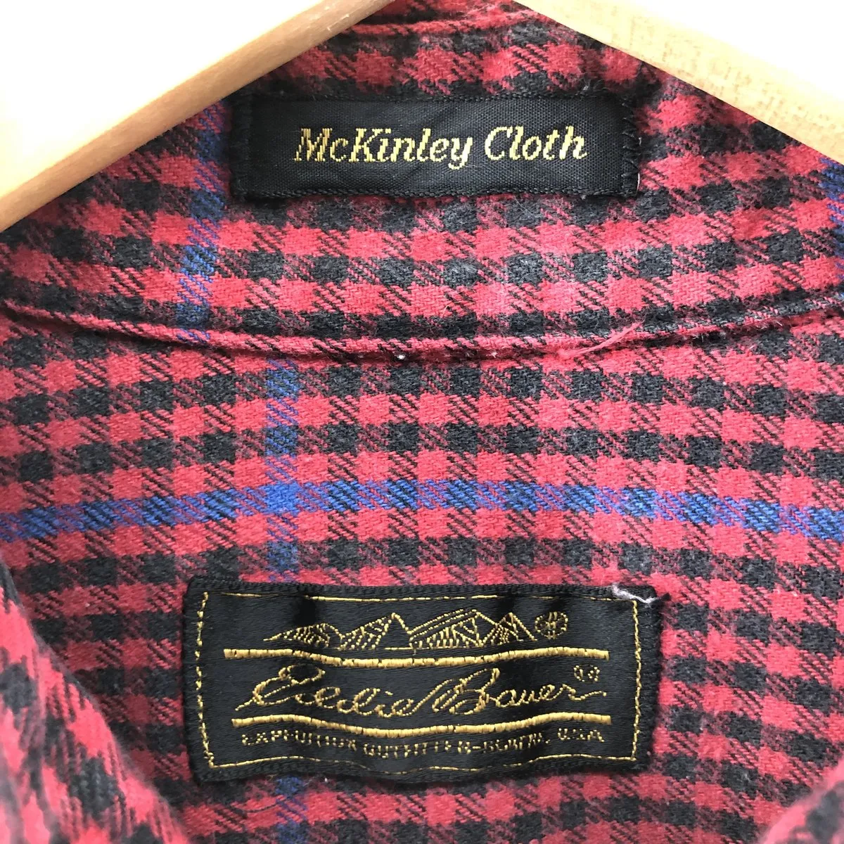 90'S Eddie Bauer Long Sleeve Light Nell Check Shirt Men's XL Vintage /eaa506809