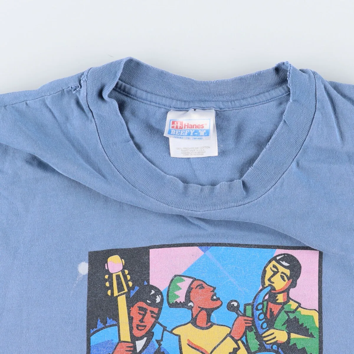 90'S Hanes BEEFY-T Band T-shirt, Band T, Men's XL equivalent, Vintage /eaa474521