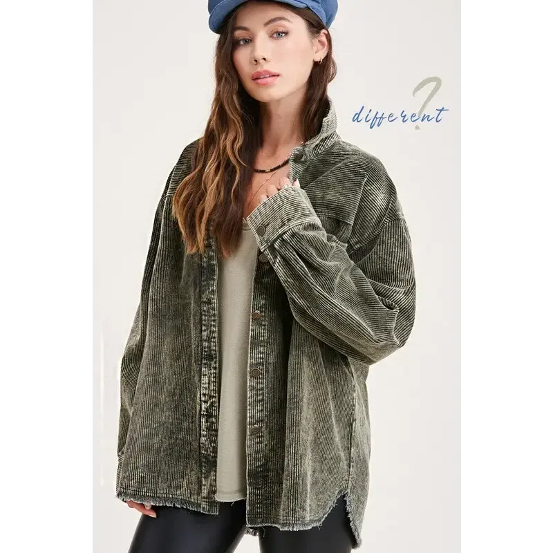Chelsie Washed Jacket