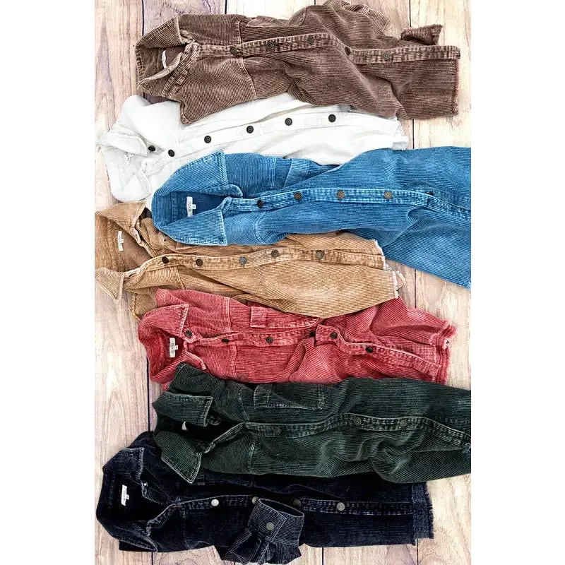 Chelsie Washed Jacket