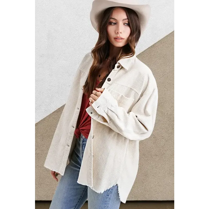 Chelsie Washed Jacket