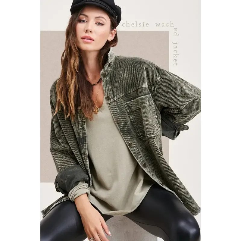 Chelsie Washed Jacket