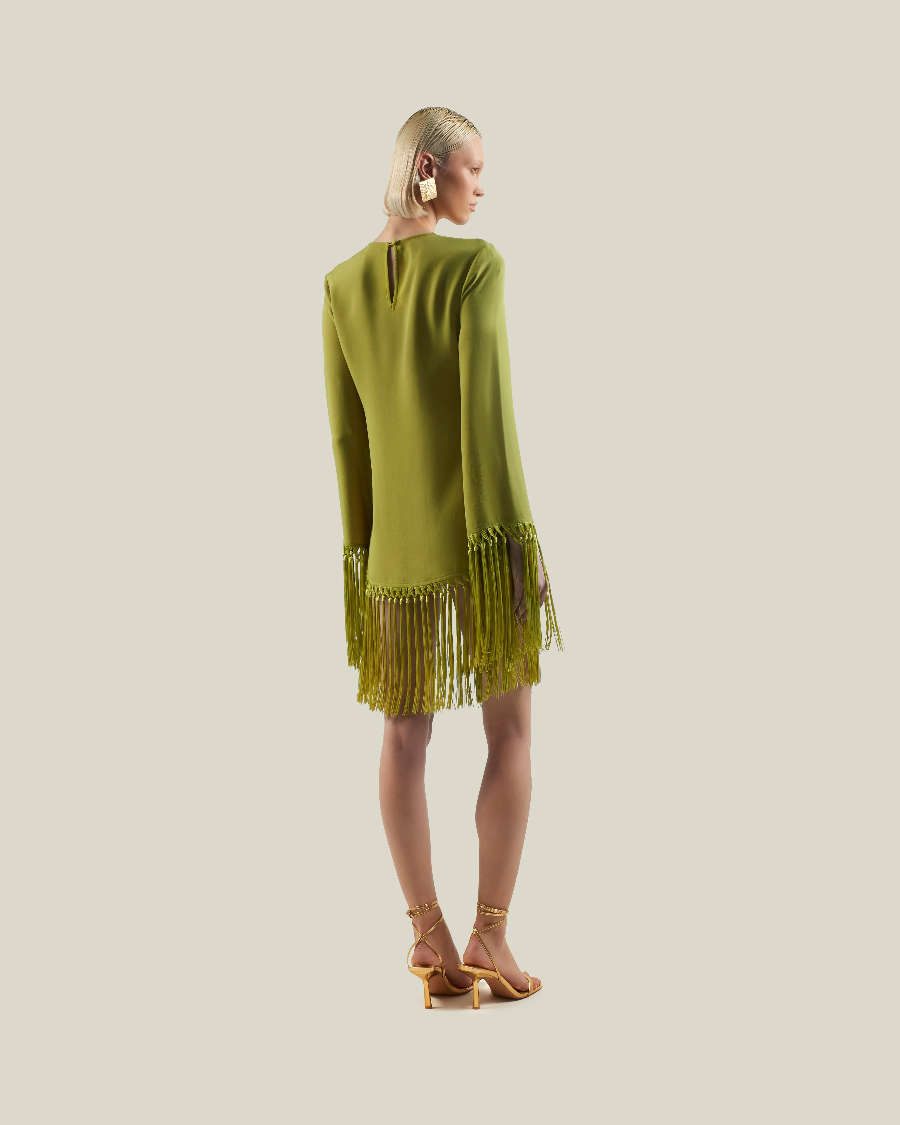 Claudia Dress in Citron