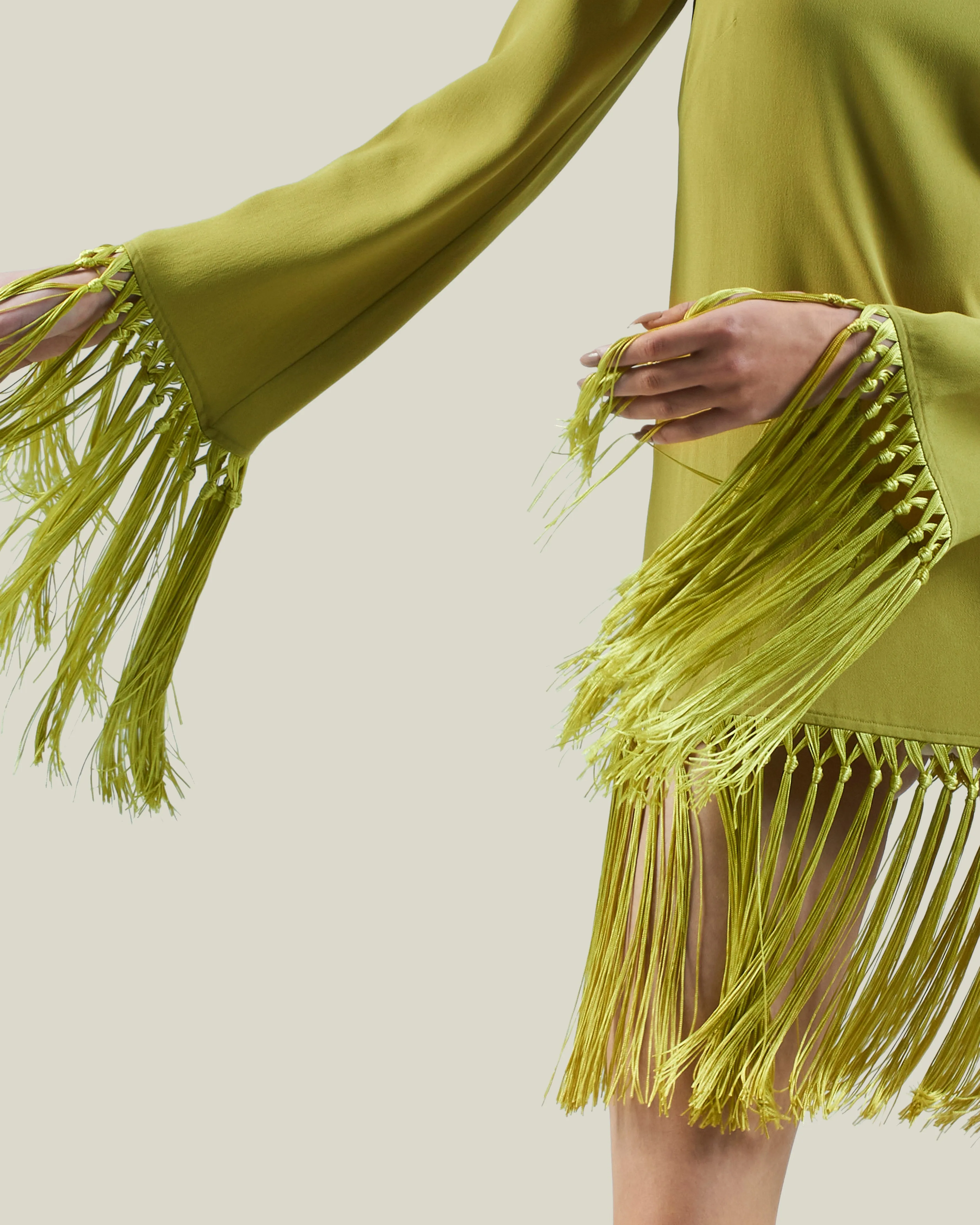 Claudia Dress in Citron