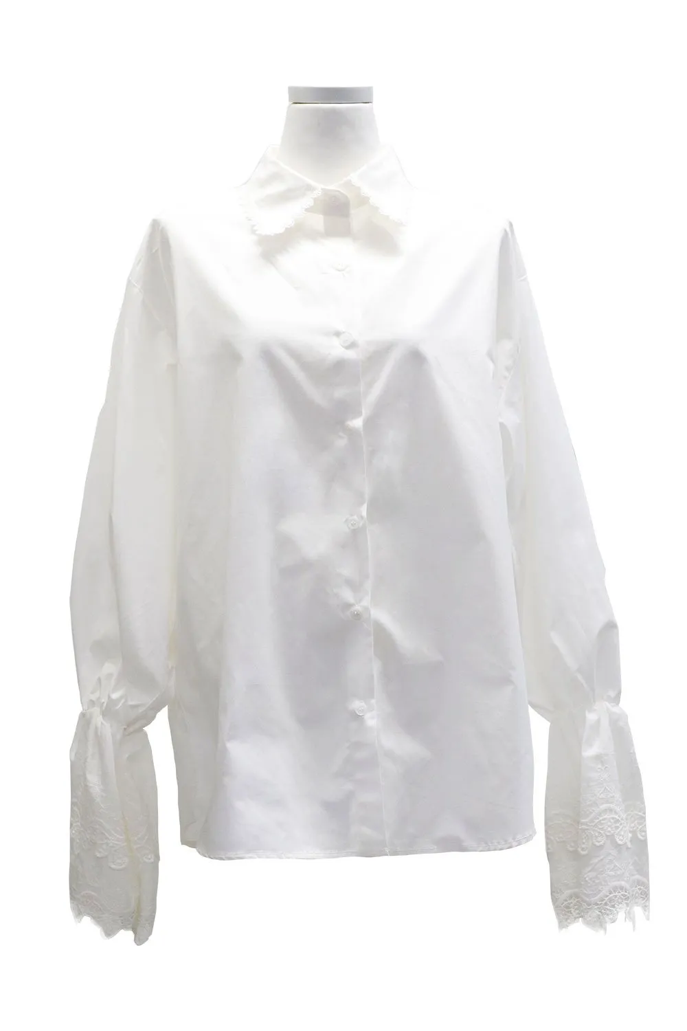 Cora Lace Trim Shirt