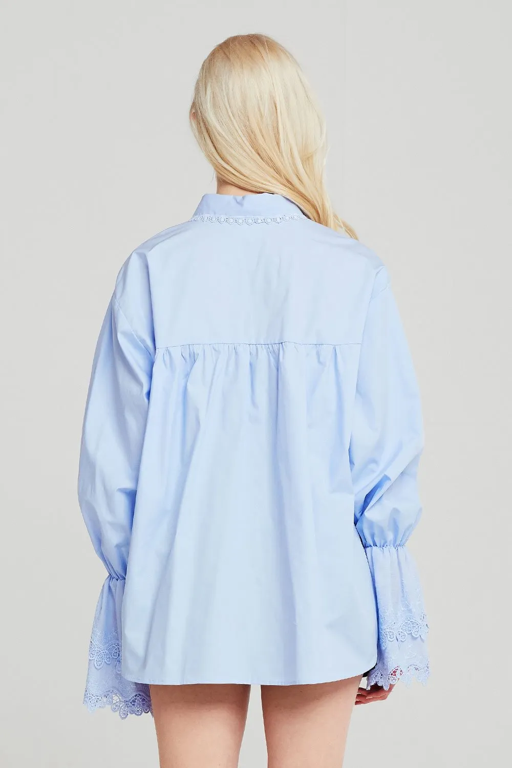 Cora Lace Trim Shirt