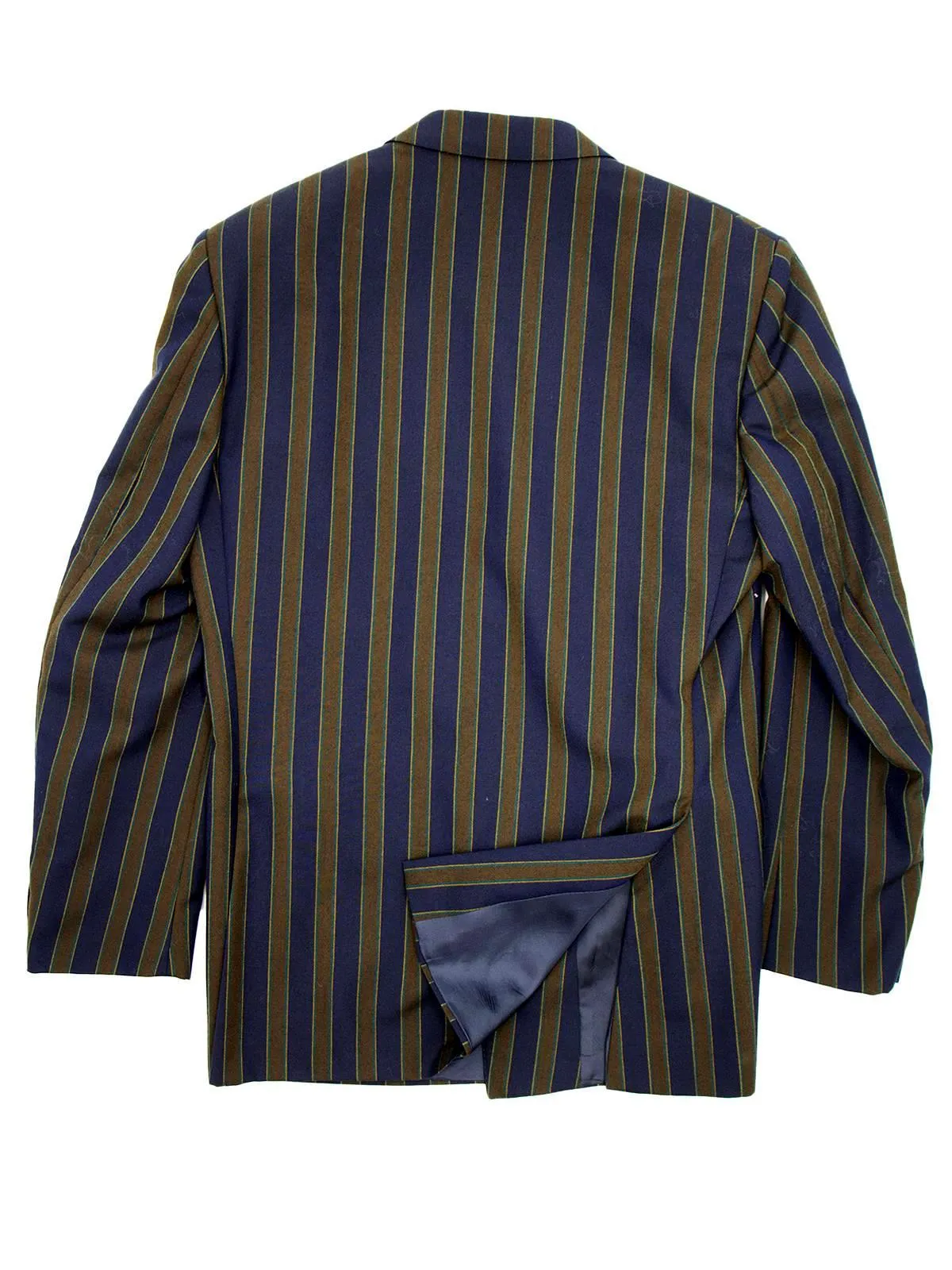 Double Breasted Boating Style Wool Blazer