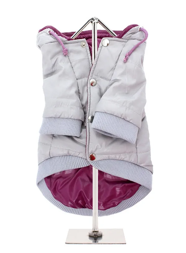 GREY PATHFINDER INSULATED PANEL DOG COAT