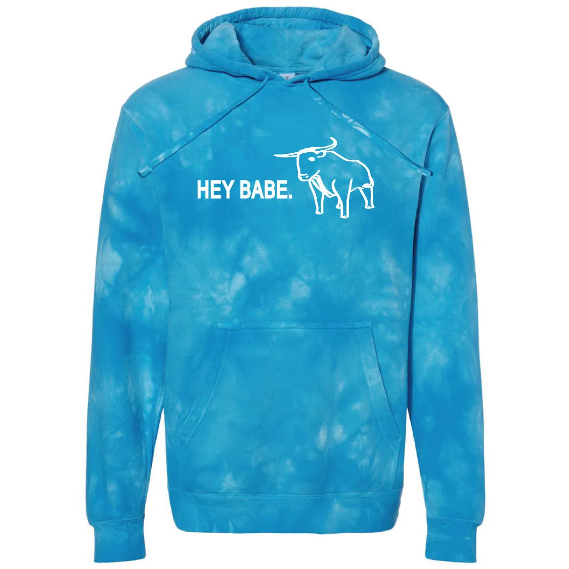 Hey Babe Minnesota Tie-Dye Hoodie