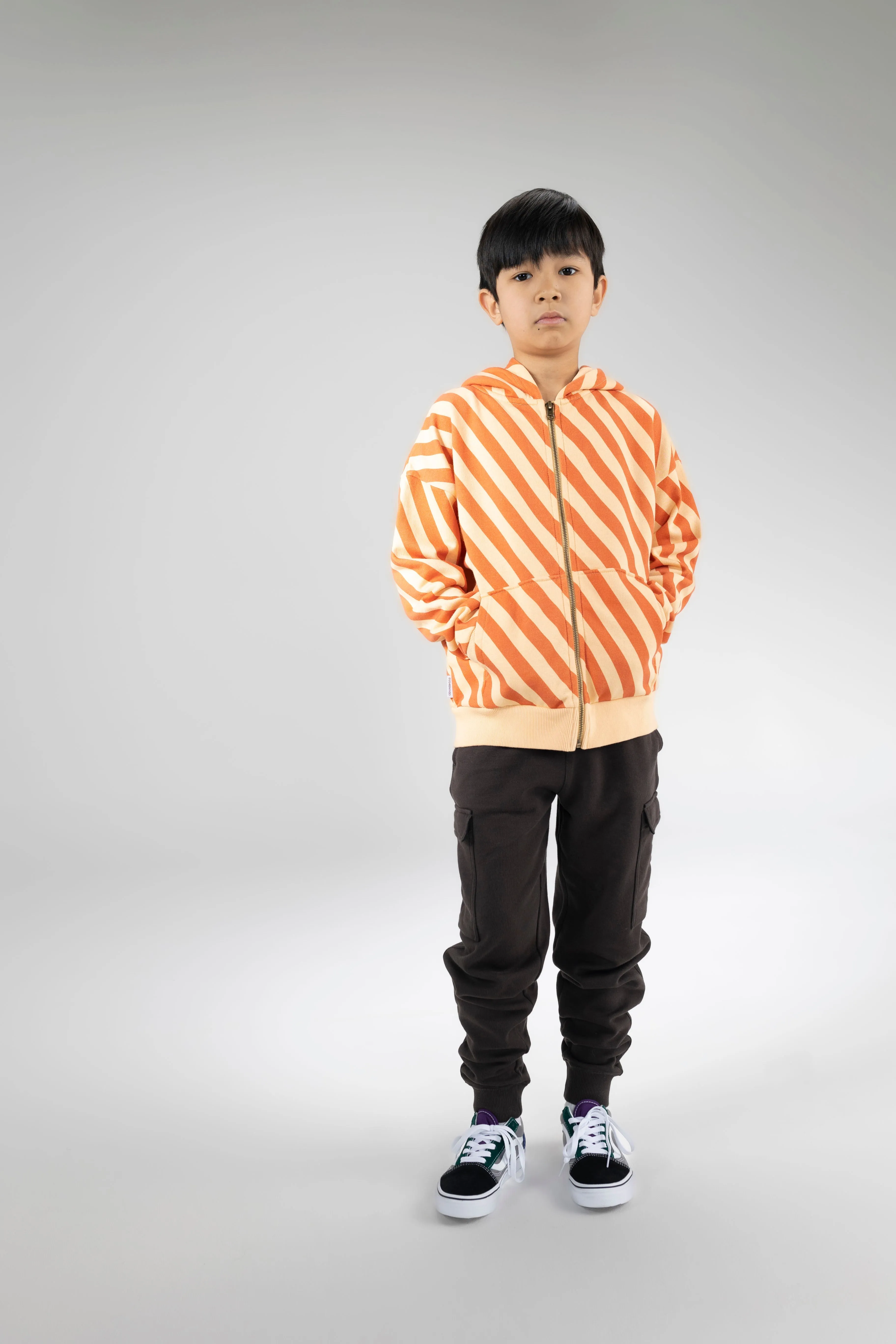 Hoody Zipper Mecca Stripe