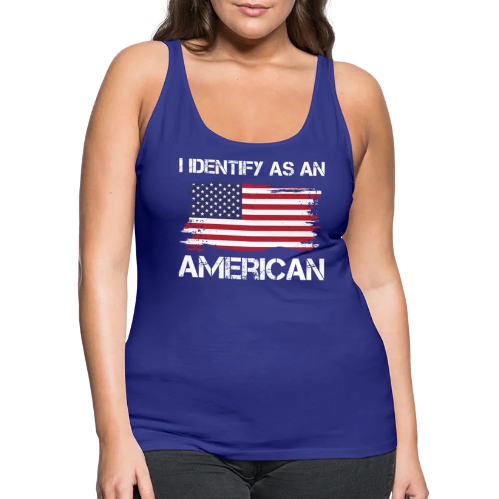 I Identify as an American Women’s Premium Tank Top