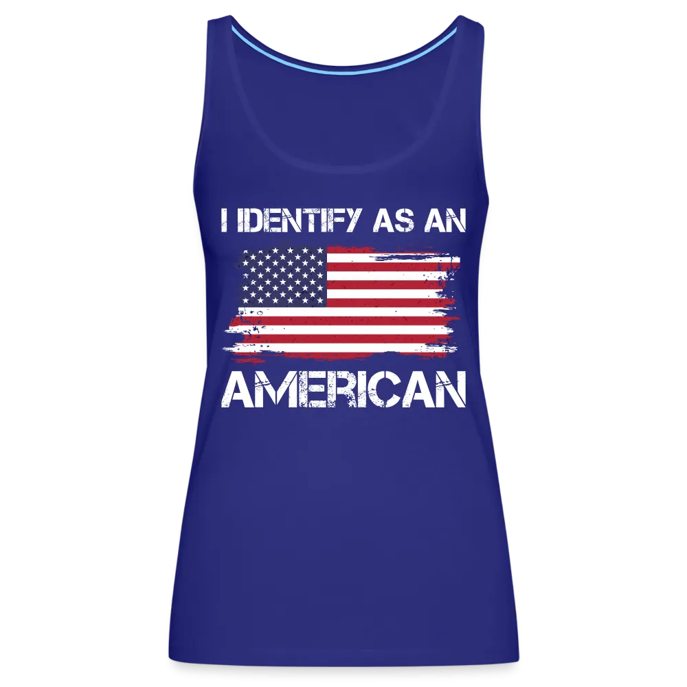 I Identify as an American Women’s Premium Tank Top
