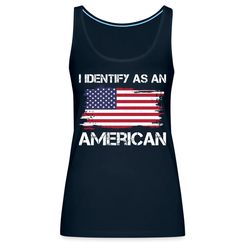 I Identify as an American Women’s Premium Tank Top