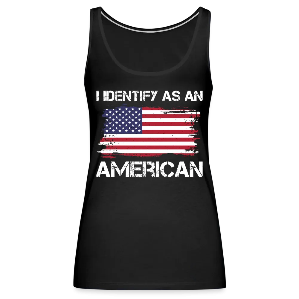 I Identify as an American Women’s Premium Tank Top