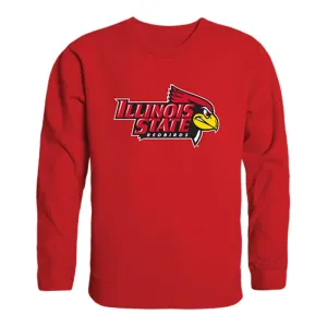 Illinois State University Redbirds Crewneck Pullover Sweatshirt Sweater Red