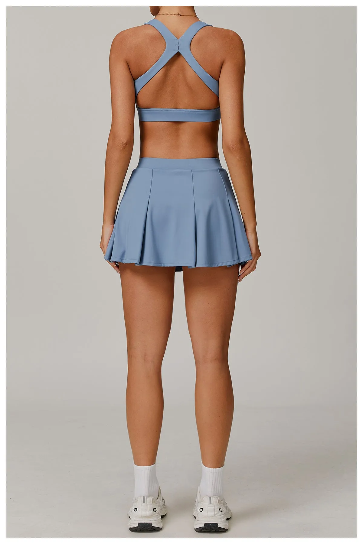 Layered UV-Block Cool Feel Skirt