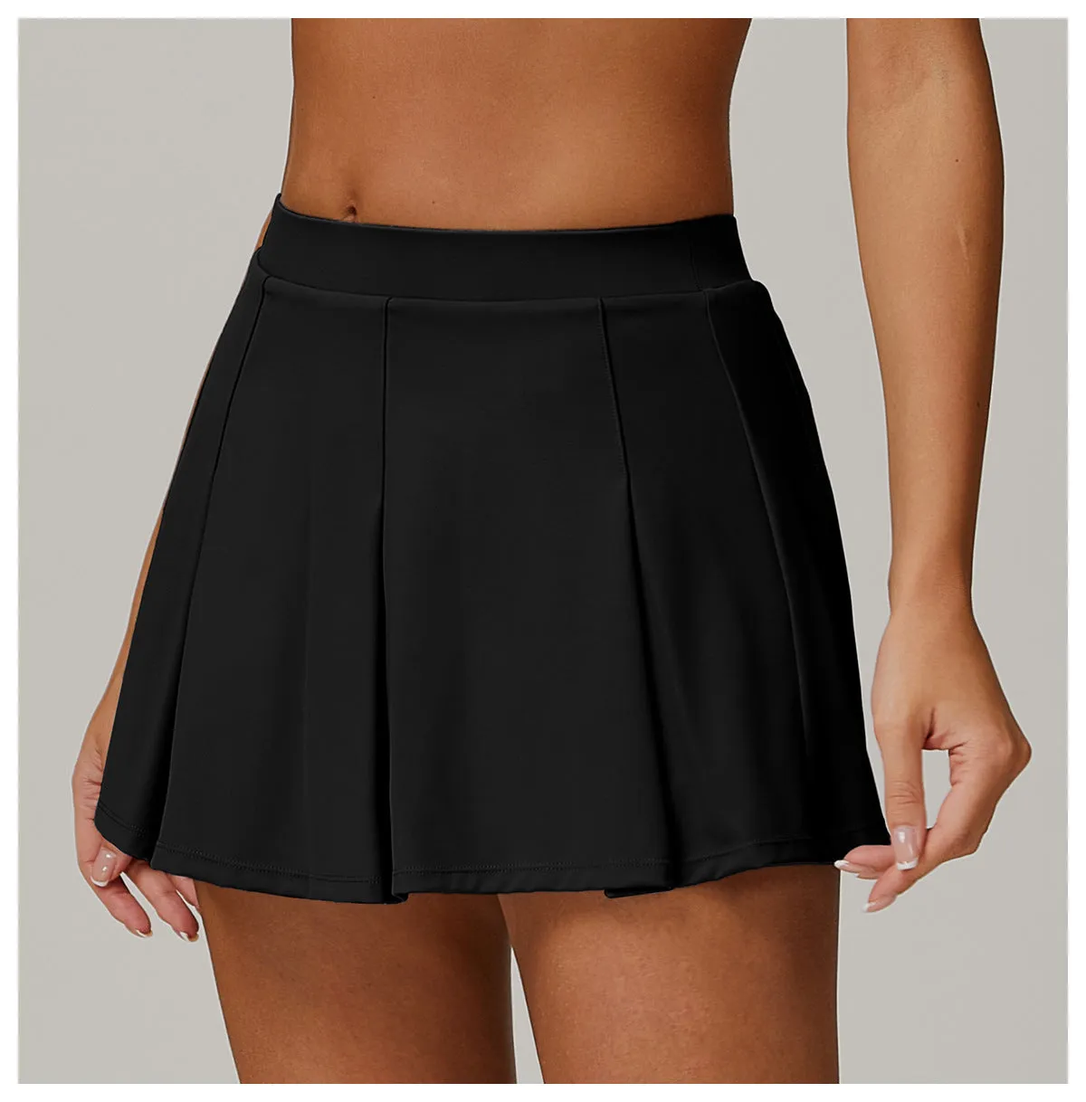 Layered UV-Block Cool Feel Skirt