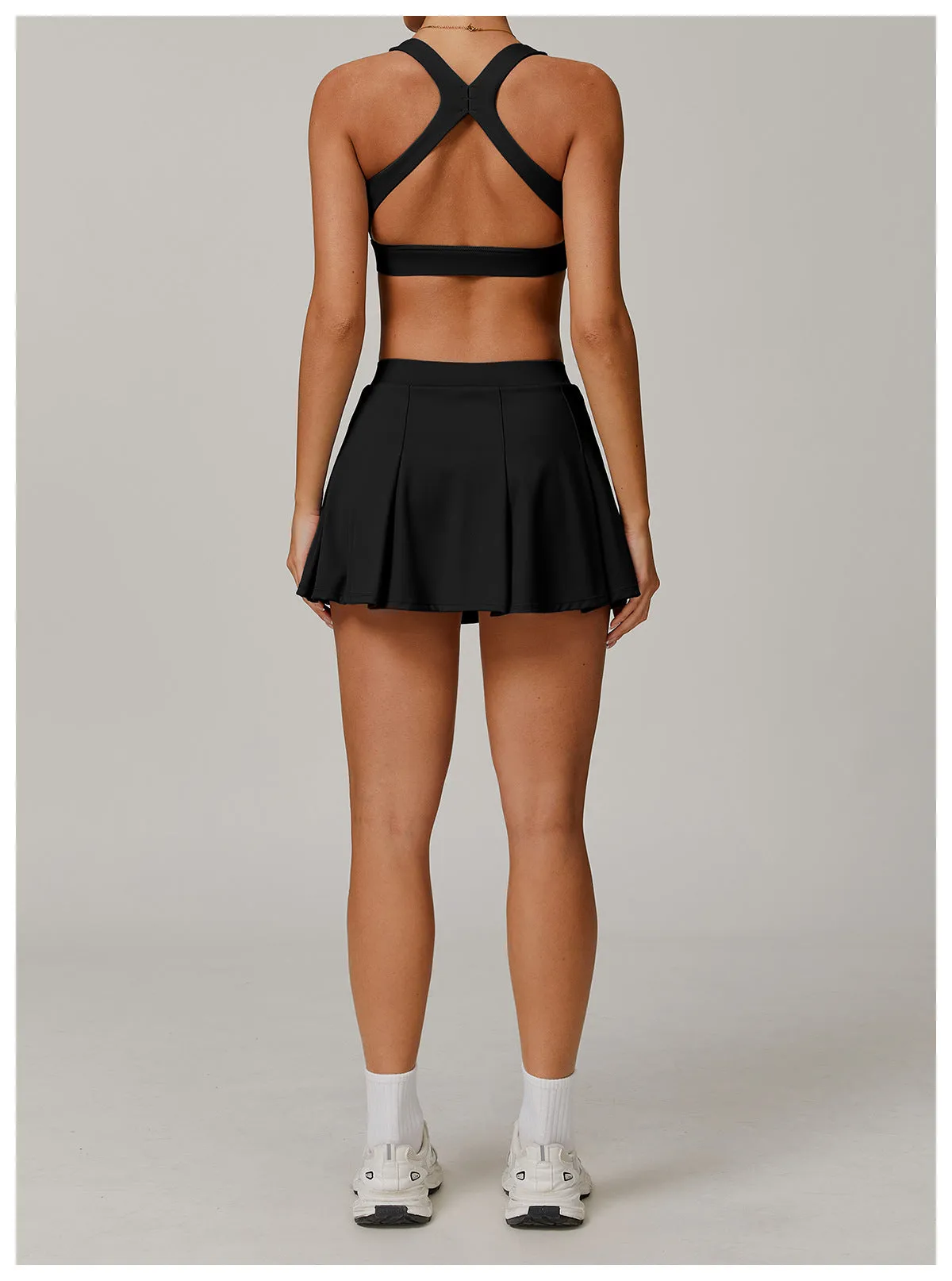 Layered UV-Block Cool Feel Skirt