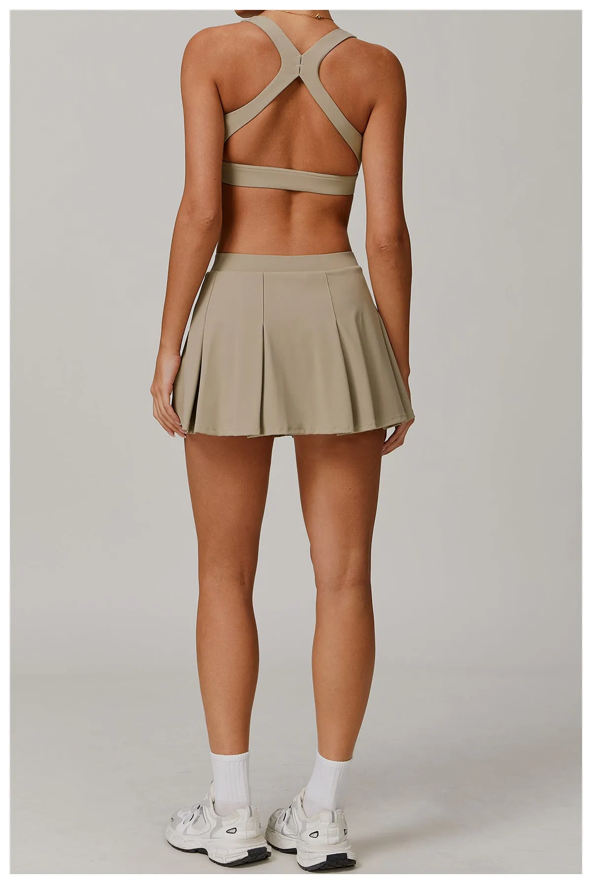 Layered UV-Block Cool Feel Skirt