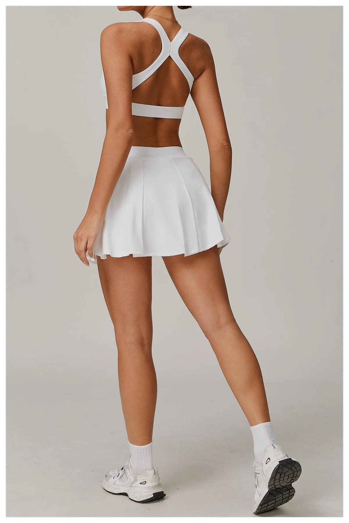 Layered UV-Block Cool Feel Skirt
