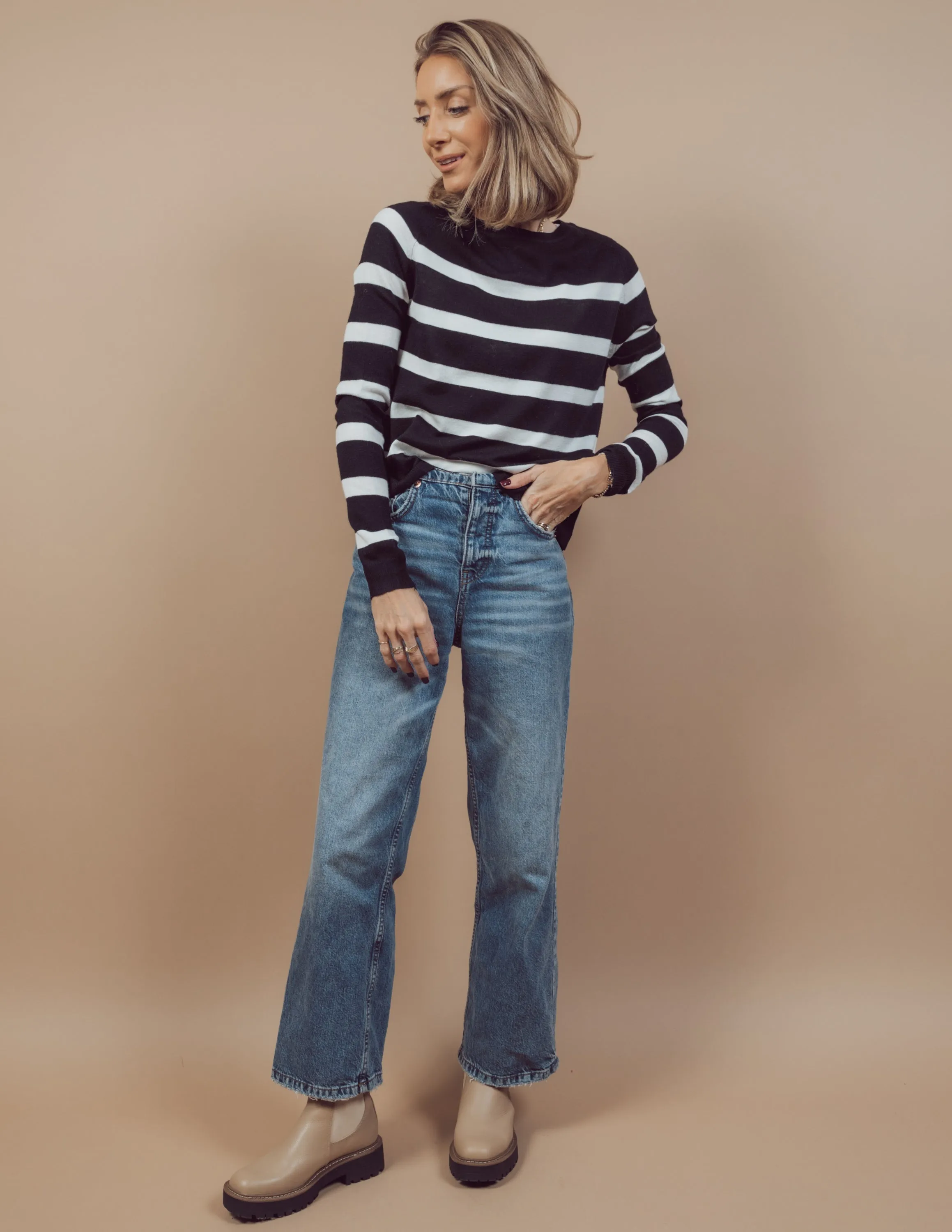 Lena Striped Top