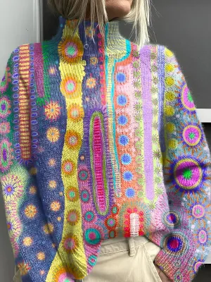 Maya - Luxurious Art-Inspired Jumper
