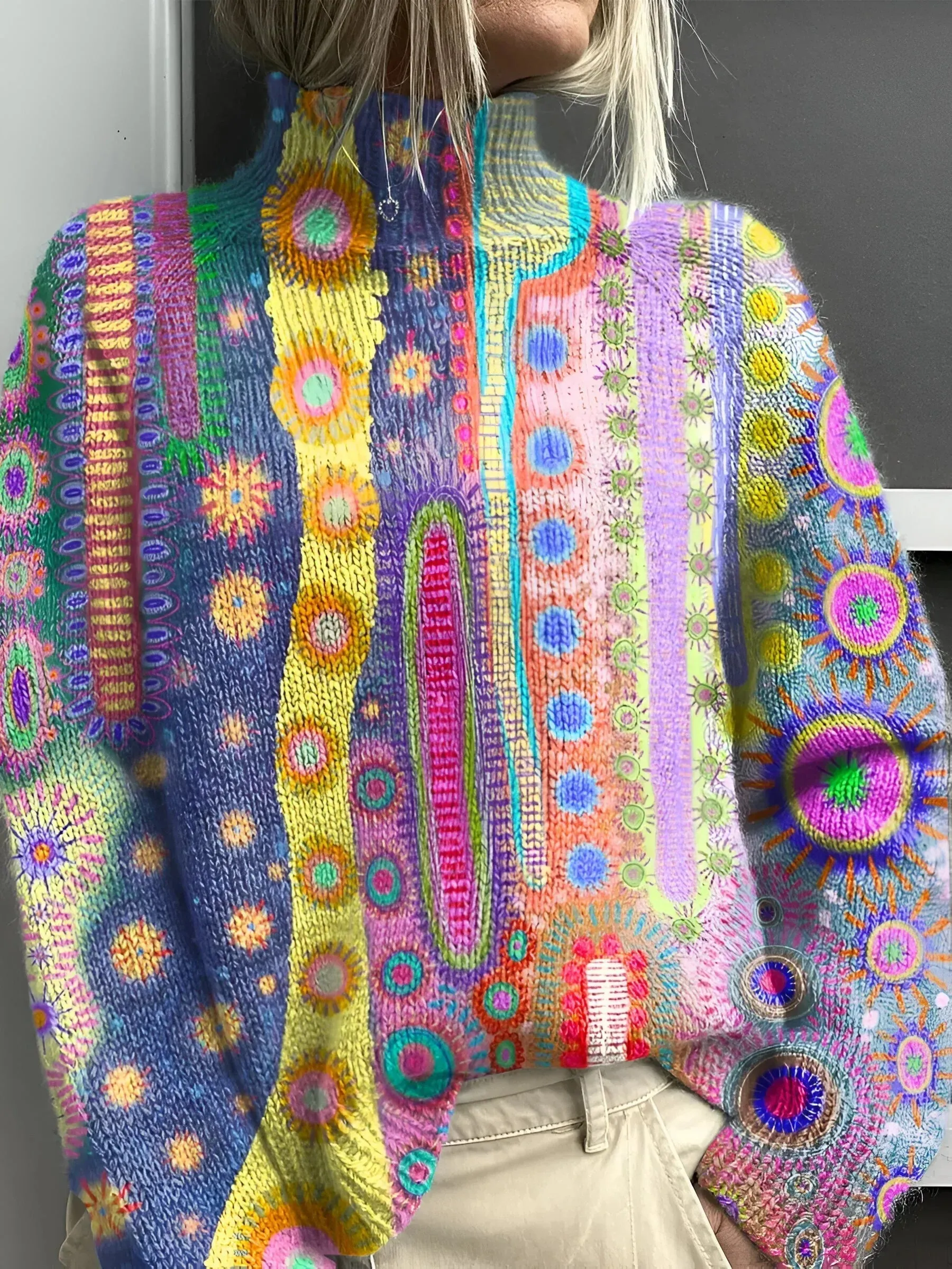 Maya - Luxurious Art-Inspired Jumper