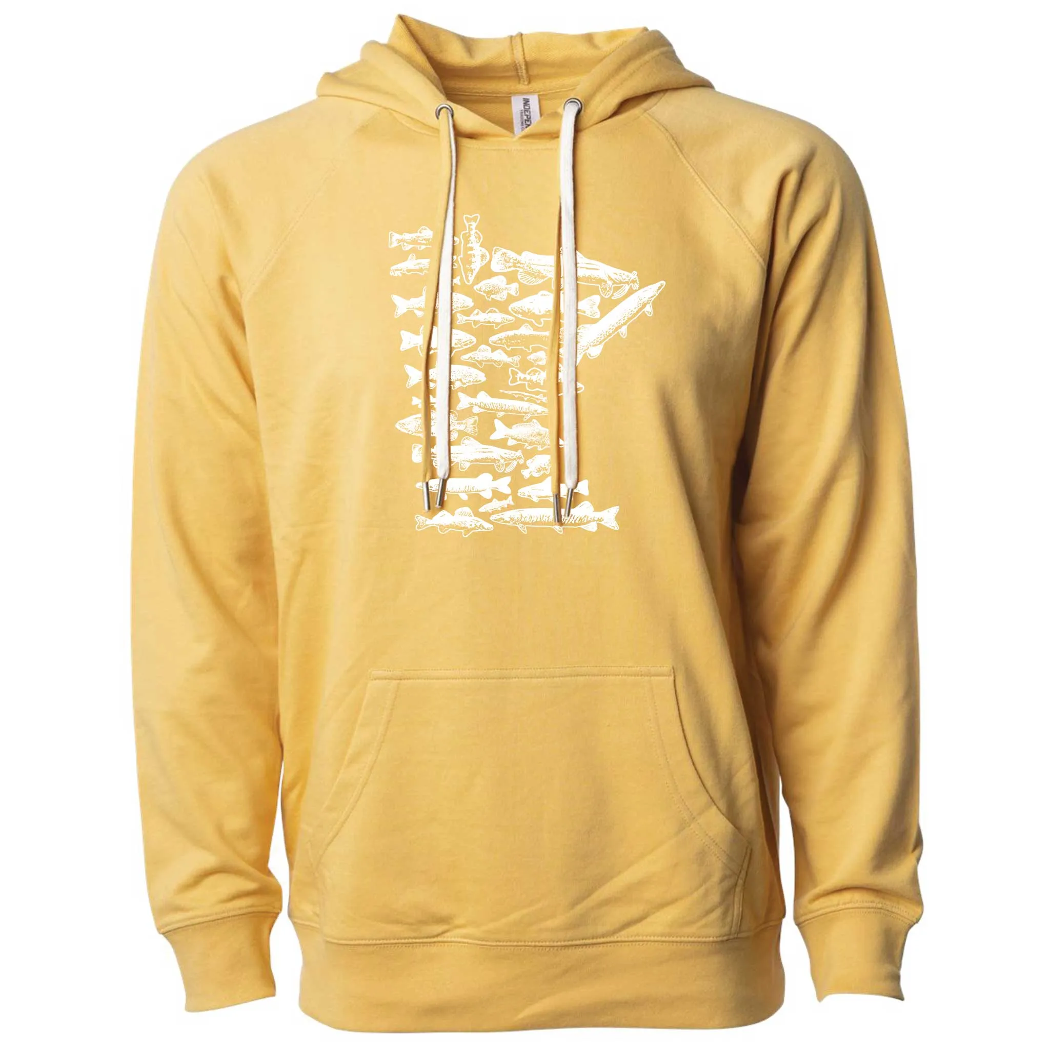 Minnesota Fish Stamp Lightweight Hoodie