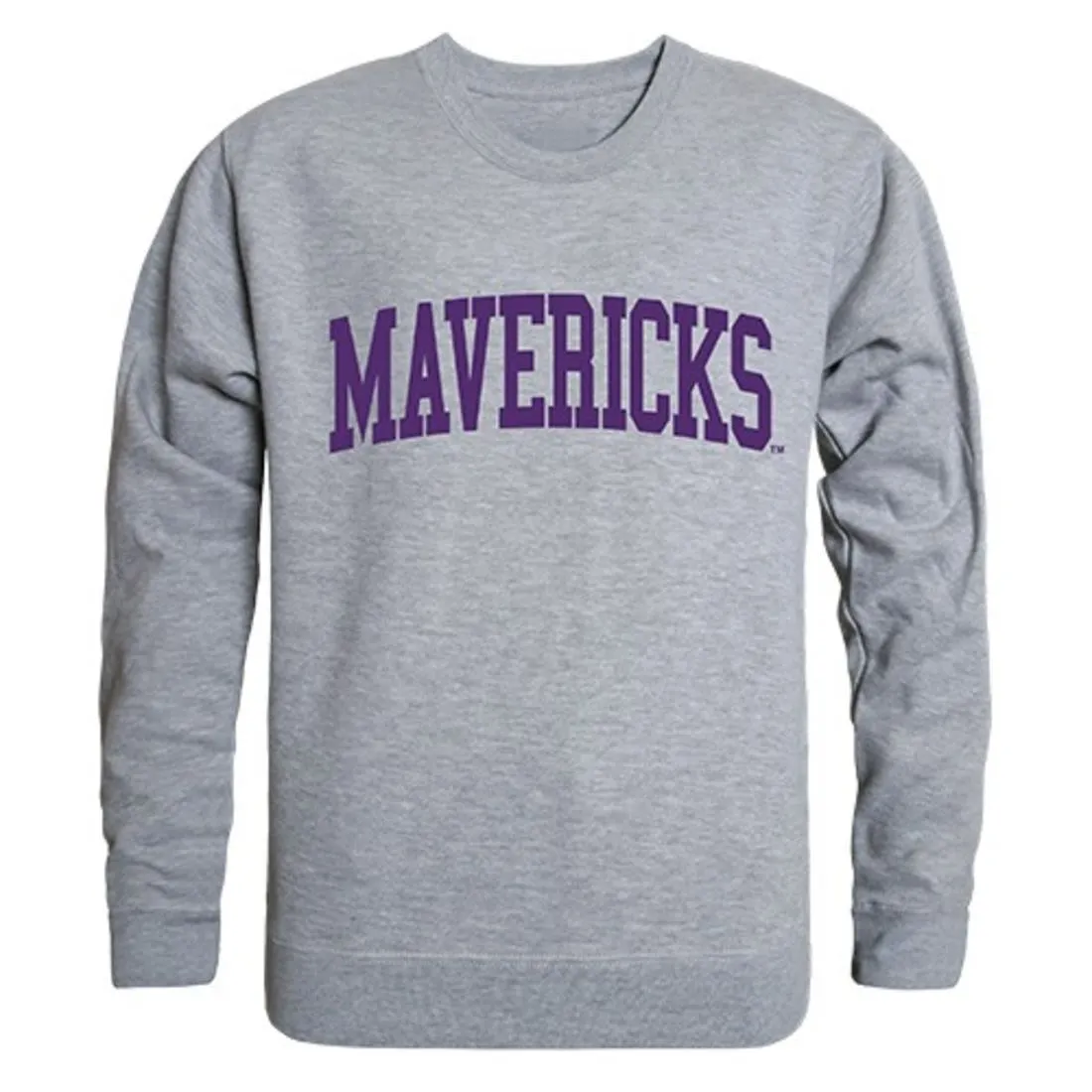 MNSU Minnesota State University Mankato Game Day Crewneck Pullover Sweatshirt Sweater Heather Grey