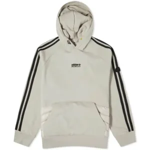 Moncler x Adidas Originals Down Panel Sweatshirt, beige
