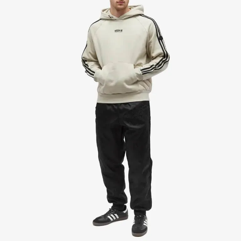 Moncler x Adidas Originals Down Panel Sweatshirt, beige