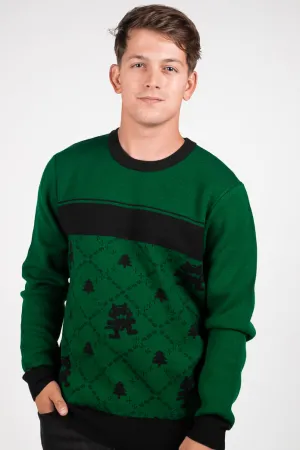 Monstercat Holiday Monogram Sweater