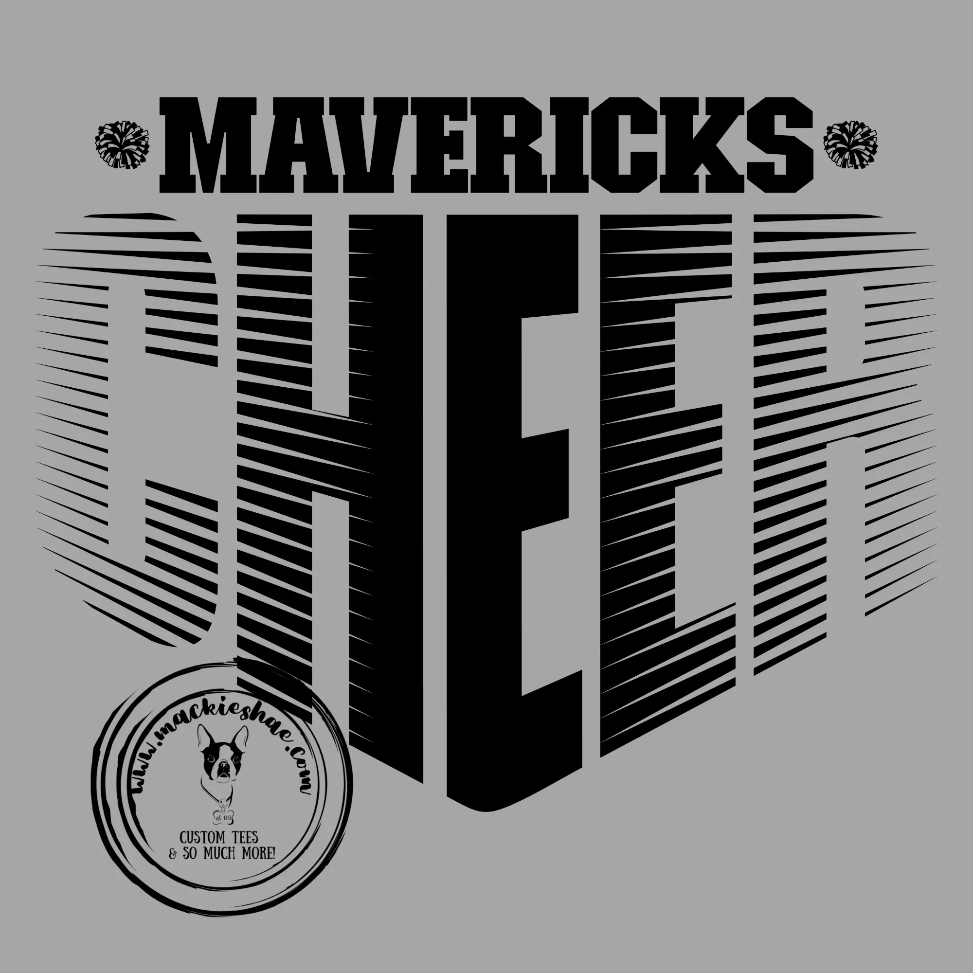 MSHS Cheer-Mavericks Cheer Faded Pink Gear
