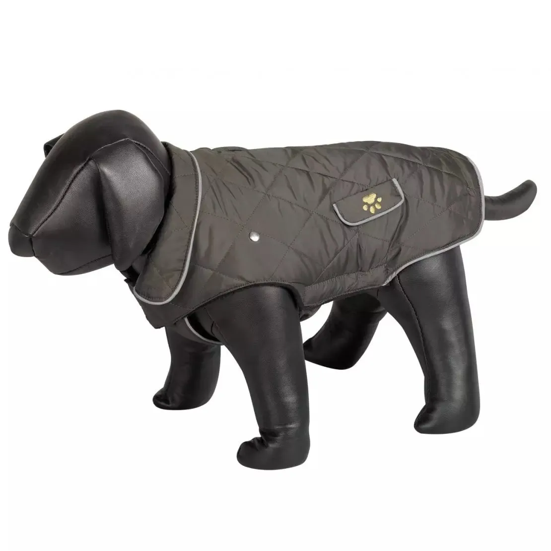 Nobby Marlon Dog Coat Olive/grey 26cm
