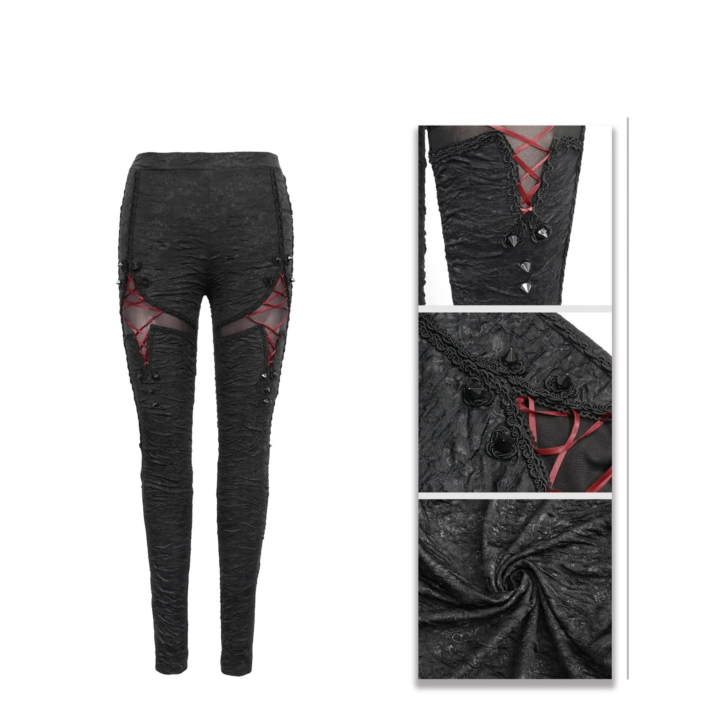 'November' Knit Gothic Leggings