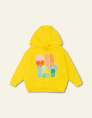 Oilily Kids Hiphop Hoody Yellow